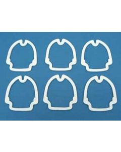 Full Size Chevy Taillight Lens Gaskets, 1968