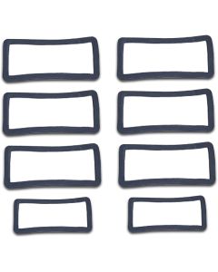 Full Size Chevy Lens Gasket Set, Taillight & Parking Light,Impala, 1970