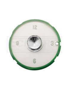 Full Size Chevy Clock Lens, Westclox, 1961-1962