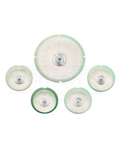 Full Size Chevy Instrument Lens Set, With Borg Clock, 1959-1960