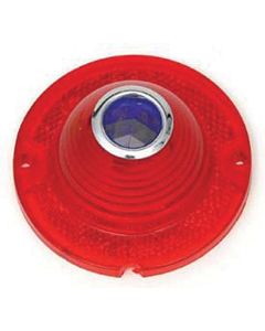 Full Size Chevy Taillight Lens, Blue Dot, 1958