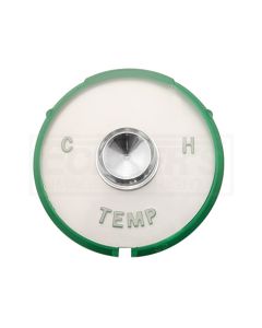 Full Size Chevy Temperature Gauge Lens, 1961-1962