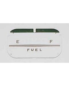 Full Size Chevy Fuel Gauge Lens, 1958