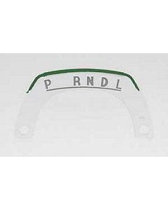 Full Size Chevy Transmission Indicator Lens, Powerglide, 1958