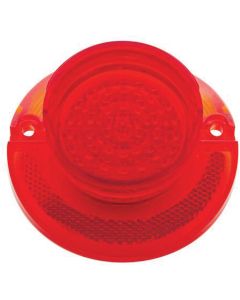 Full Size Chevy LED Taillight Lens, Red, 1964