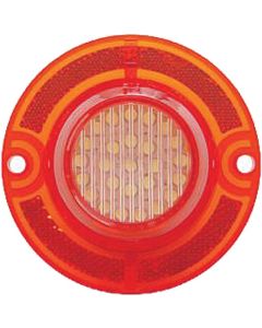 Full Size Chevy LED Back-Up Light Lens, Clear, 1962