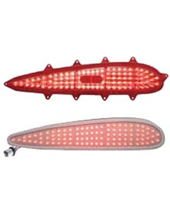 LED Tailight Lens, Red Retrofit Circuit Board, Right, 1959