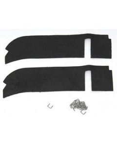 Full Size Chevy Rear Body To Bumper Dust Seals, 1962