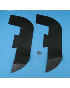 Control Arm Dust Shields,70-72 (Includes Staples)