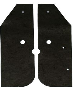 Full Size Chevy Front Bumper Filler Seals, 1969