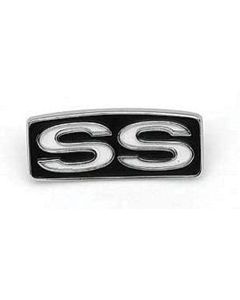 Full Size Chevy Horn Shroud Emblem, SS, 1969