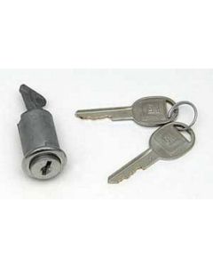 Full Size Chevy Glove Box Lock, With Late-Style Keys, 1967