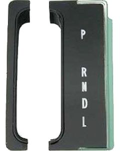Full Size Chevy Console Shift Indicator Plate & Surround, Powerglide,1965