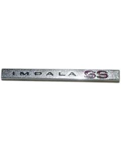 Glove Box Door Emblem,Impala SS,1966