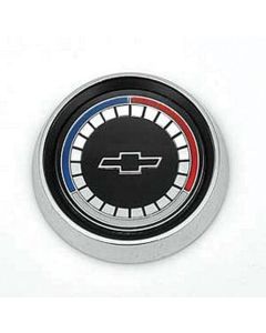 Full Size Chevy Horn Ring Emblem, With Wood Wheel, Impala, 1965