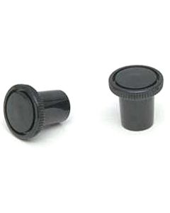 Full Size Chevy Vent Pull Knobs, Black, 1963-1978