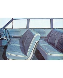 Full Size Chevy Seat Cover Set, 6-Passenger, Impala Wagon, 1964