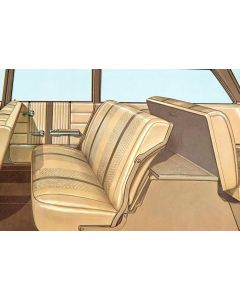 Full Size Chevy Seat Cover Set, 9-Passenger, Bel Air Wagon,1964