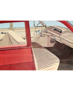Full Size Chevy Seat Cover Set, 4-Door Sedan, Biscayne, 1964