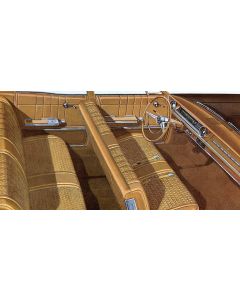 Full Size Chevy Seat Cover Set, Cloth, 4-Door Sedan, Impala, 1965