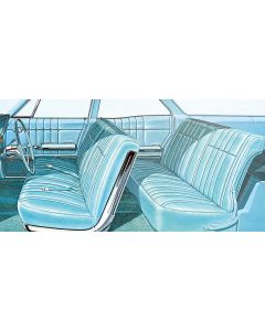 Full Size Chevy Seat Cover Set, 6-Passenger Impala Wagon, 1965