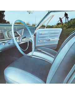 Full Size Chevy Seat Cover Set, Cloth, 4-Door Hardtop, Impala, 1966