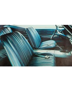 Full Size Chevy Seat Cover Set, 2-Door Hardtop, Impala SS, 1967