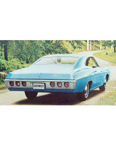 Full Size Chevy Seat Cover Set, 2-Door Hardtop, Impala SS, 1968