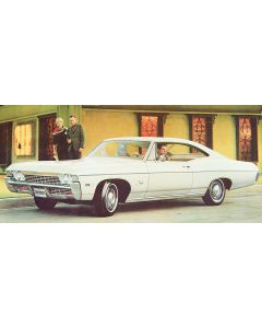 Full Size Chevy Seat Cover Set, Bench Vinyl, 2-Door Hardtop, Impala, 1968