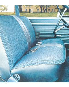 Full Size Chevy Seat Cover Set, 2-Door Sedan, Biscayne, 1968