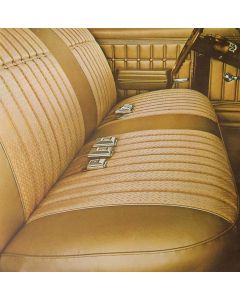 Full Size Chevy Seat Cover Set, Bench Cloth, 2-Door Hardtop, Impala, 1970