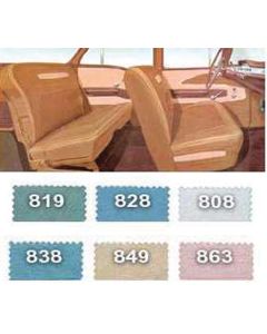 Full Size Chevy Preassembled Interior Door Panel & Quarter Trim Panel Set, Nomad Wagon, 1958