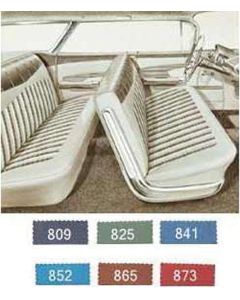 Full Size Chevy Preassembled Door Panel & Quarter Trim Panel Interior Kit Service, 4-Door Hardtop, Impala, 1959