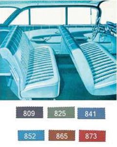 Full Size Chevy Preassembled Door Panel Interior Kit Service, Nomad Wagon, 1959