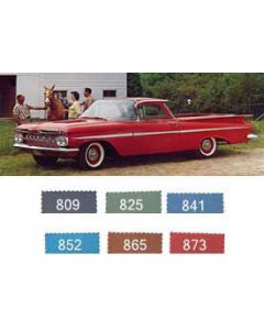 Full Size Chevy Preassembled Door Panels, El Camino, ImpalaStyle, 1959