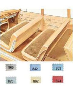 Full Size Chevy Preassembled Door Panel Interior Kit Service, 4-Door Wagon, Impala, 1962