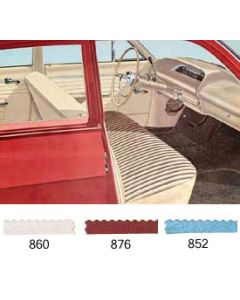Full Size Chevy Preassembled Door Panel & Quarter Trim Panel Interior Kit Service, 4-Door Sedan, Biscayne, 1964