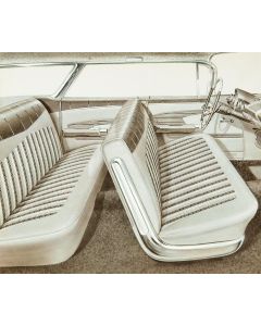 Full Size Chevy Seat Cover Set, 4-Door Hardtop, Impala, 1959