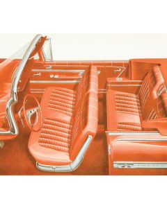 Full Size Chevy Seat Cover Set, Impala Convertible, 1959