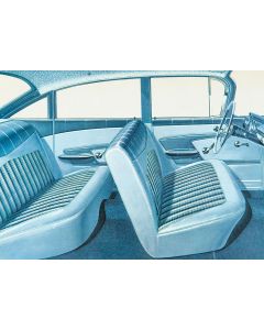 Full Size Chevy Seat Cover Set, 4-Door Sedan, Impala, 1959