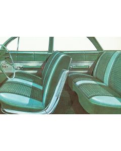 Full Size Chevy Seat Cover Set, 4-Door Sedan, Impala, 1961