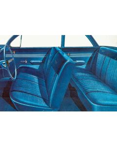 Full Size Chevy Seat Cover Set, 2-Door Sedan, Bel Air, 1961
