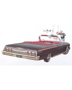 Full Size Chevy Seat Cover Set, Impala SS Convertible, 1962