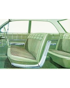 Full Size Chevy Seat Cover Set, 4-Door Sedan, Impala, 1962