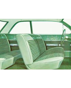 Full Size Chevy Seat Cover Set, 2-Door Sedan, Bel Air, 1962