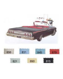 Full Size Chevy Preassembled Door Panel & Quarter Trim Panel Interior Kit Service, Impala SS Convertible, 1962