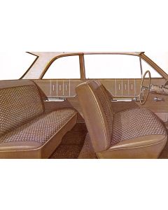 Full Size Chevy Seat Cover Set, 2-Door Sedan, Bel Air, 1963
