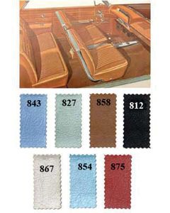 Full Size Chevy Preassembled Door Panel & Quarter Trim Panel Interior Kit Service, 2-Door Hardtop, Impala SS, 1963