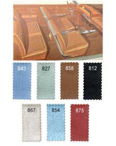 Full Size Chevy Preassembled Door Panel & Quarter Trim Panel Interior Kit Service, Impala SS Convertible, 1963