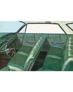 Full Size Chevy Seat Cover Set, 4-Door Hardtop, Impala, 1964